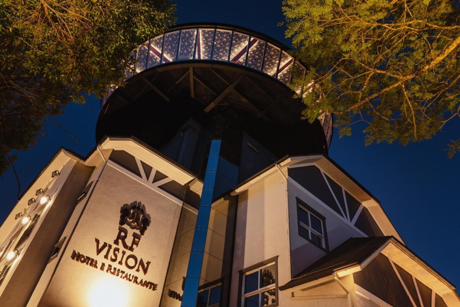 Hotel E Restaurante Giratorio Rf Vision - A Melhor Vista 360 De Gramado Exteriér fotografie